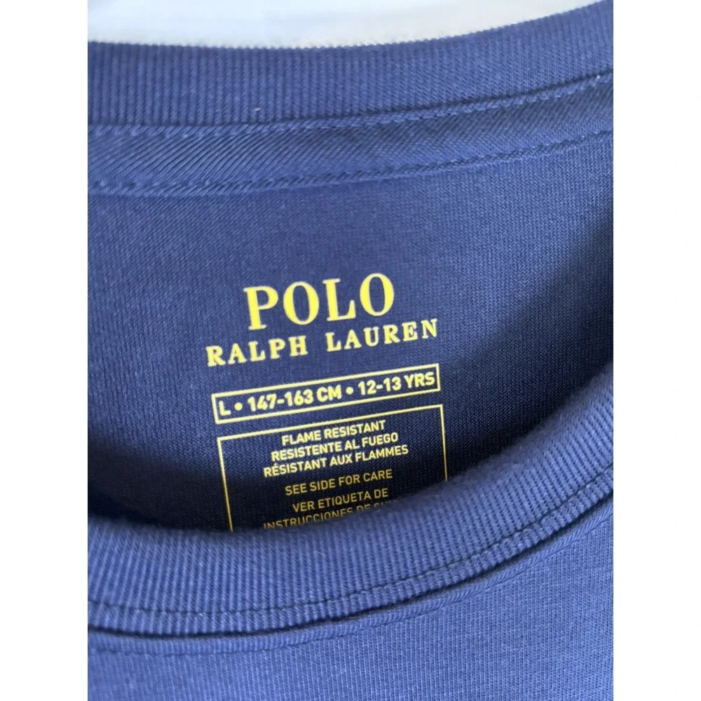 Polo Ralph Lauren Boys Long Sleeve Pajama Top NWT